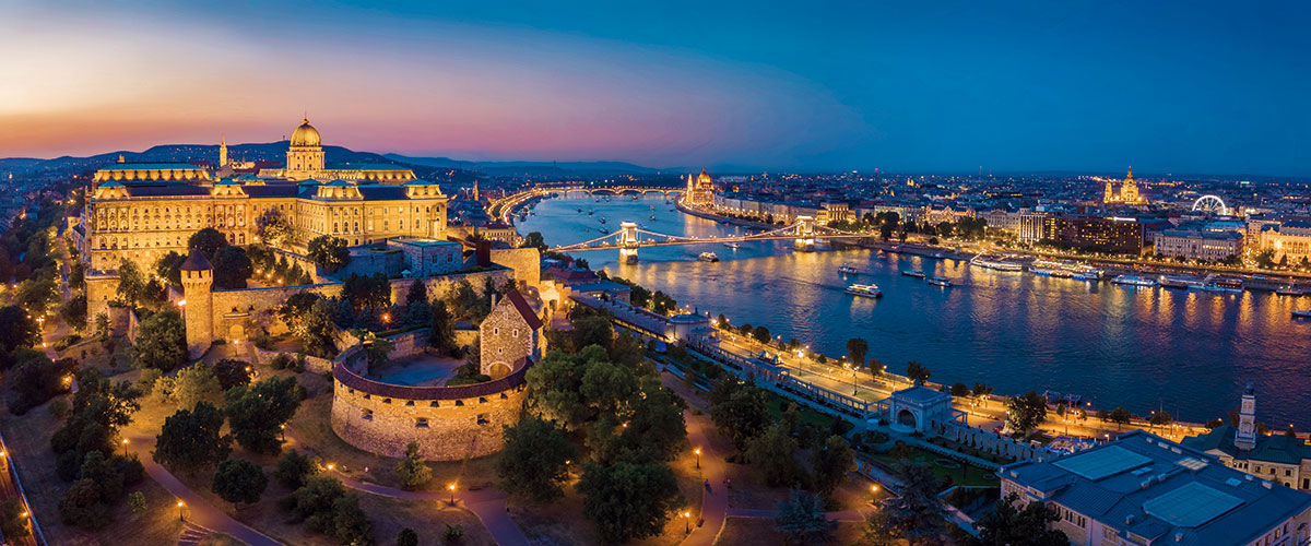 Budapest’s scenic skyline